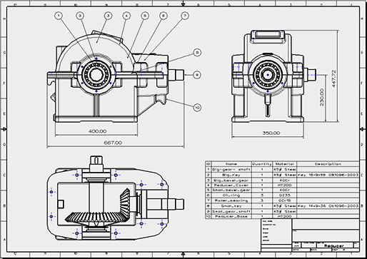 Automatikus 2D rajz