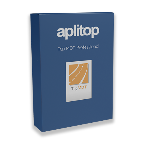 TCP MDT CAD Professional földmérő, úttervező, közmű modul